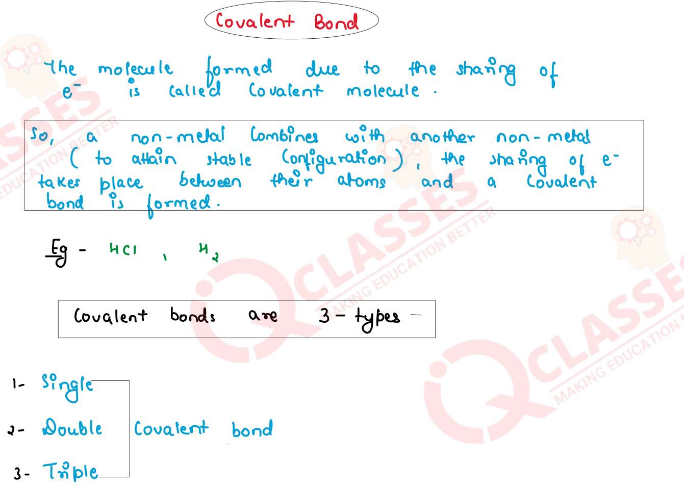 Class 10 Icse Chemistry Important Notes Chapter Chemical Bonding 3122