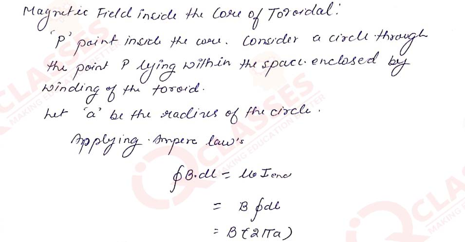 Class 12 ISC Physics Important Notes Chapter Moving Charges And Magnetism