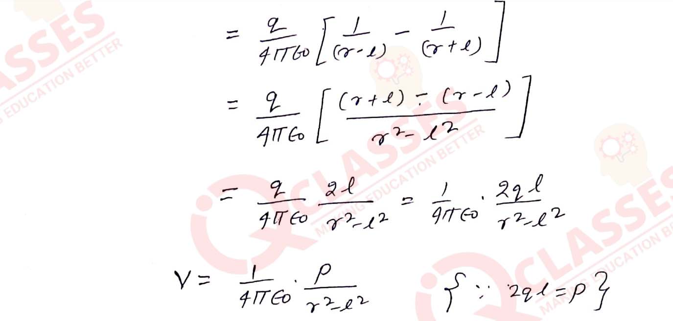 Class 12 ISC Physics Important Notes Chapter Electric Potential