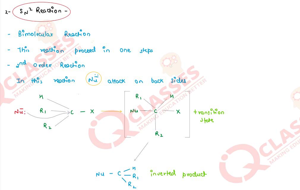 explain sn2 reaction with example